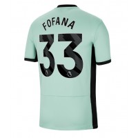 Fotbalové Dres Chelsea Wesley Fofana #33 Alternativní 2023-24 Krátký Rukáv